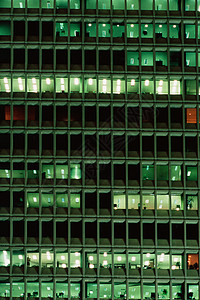 夜间办公楼背景图片
