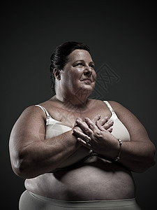 肥胖的女人图片