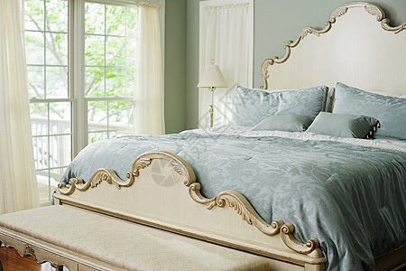 卧室的床室内设计床架高清图片