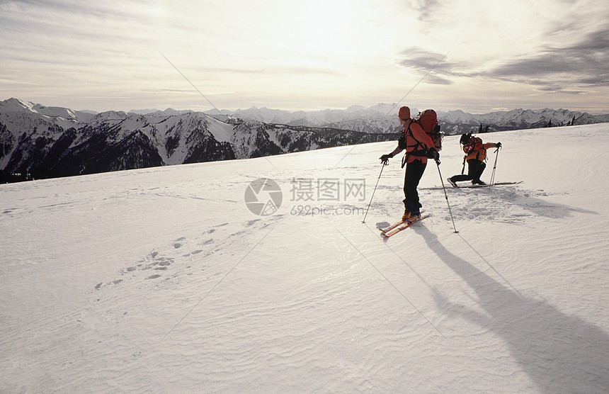 奥林匹克国家公园滑雪者图片