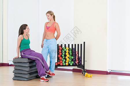 女子健身室图片