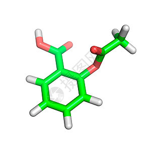 阿司匹林分子图片