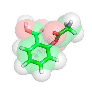 阿司匹林分子图片