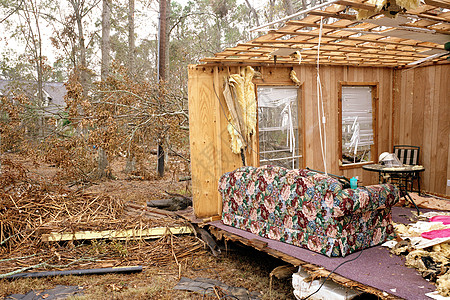 美国硫磺卡特里娜飓风过后图片