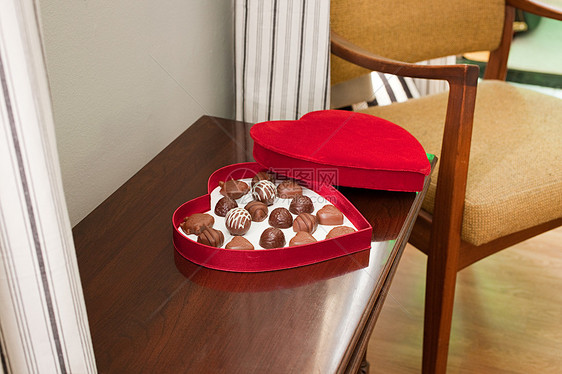 心形盒巧克力图片