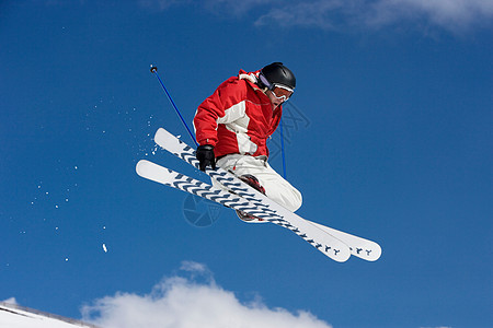 花样滑雪极限运动高清图片