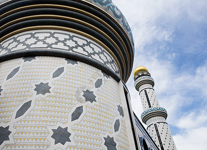 两座宣礼塔清真寺图片