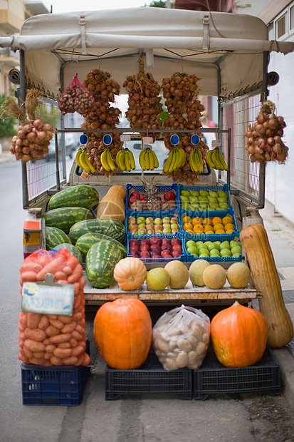 水果蔬菜市场摊图片
