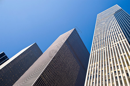 城市摩天大楼俯视图图片
