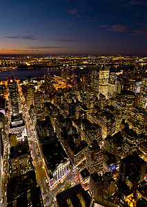 纽约SOHO美国纽约曼哈顿帝国大厦背景