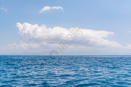 巴厘岛晴天的大海背景图片