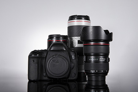 相机单反镜头数码单反相机和大三元镜头背景