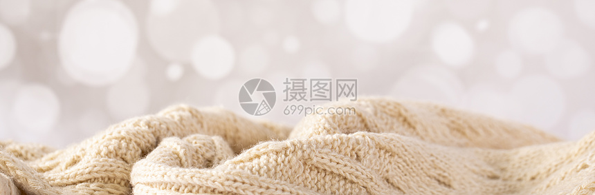 冬季围巾图片