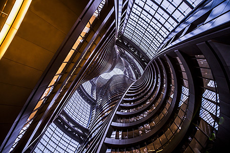 科技建筑北京丽泽SOHO建筑科技线条背景