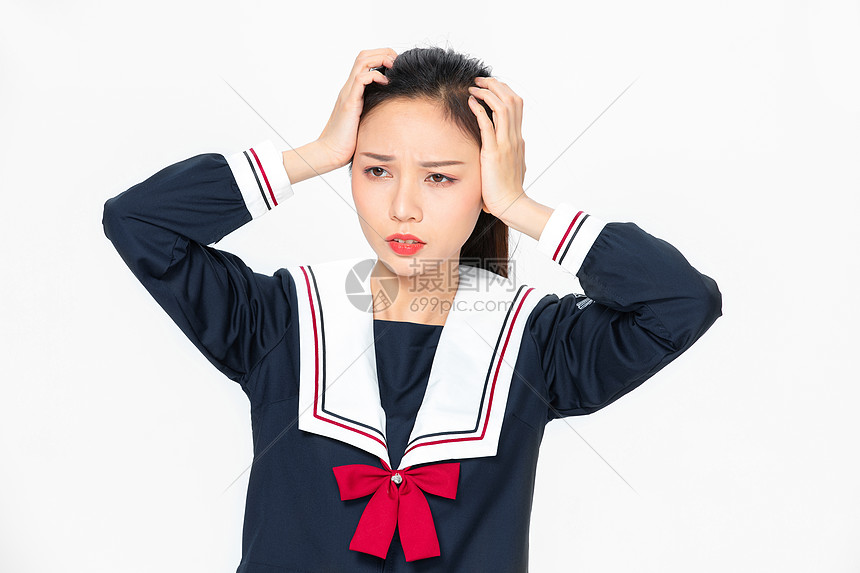 ‘~学院风大学生JK服美丽的小姐姐的烦恼  ~’ 的图片