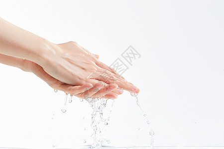 洗手特写水流卫生高清图片