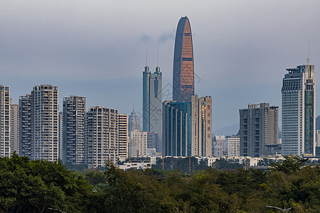 黄昏深圳建筑图片