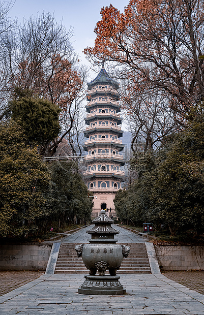 南京灵谷寺寺庙旅游景点图片