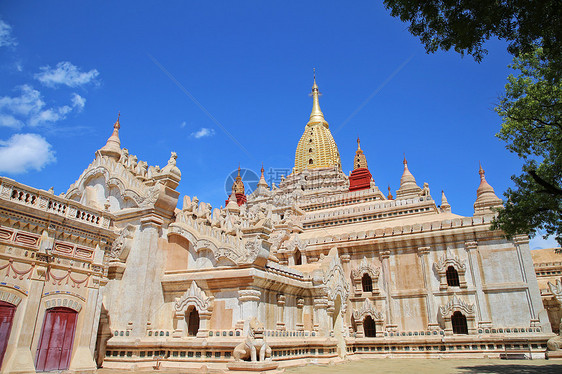 缅甸蒲甘寺庙佛塔图片