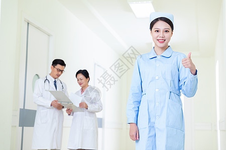 女护士形象照图片素材