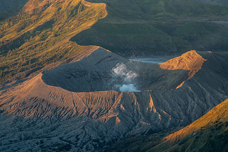 印尼布罗莫火山背景图片