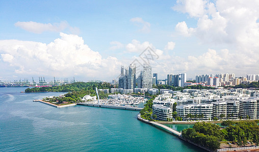 新加坡海岸线风光图片