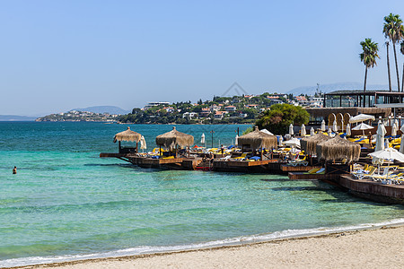 爱琴海海滨沙滩休闲度假屋图片