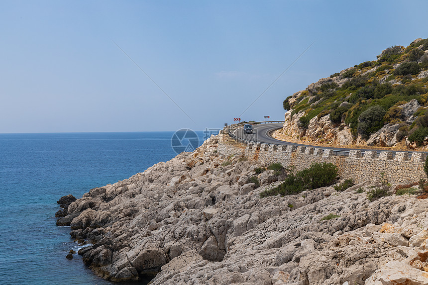 海边公路图片