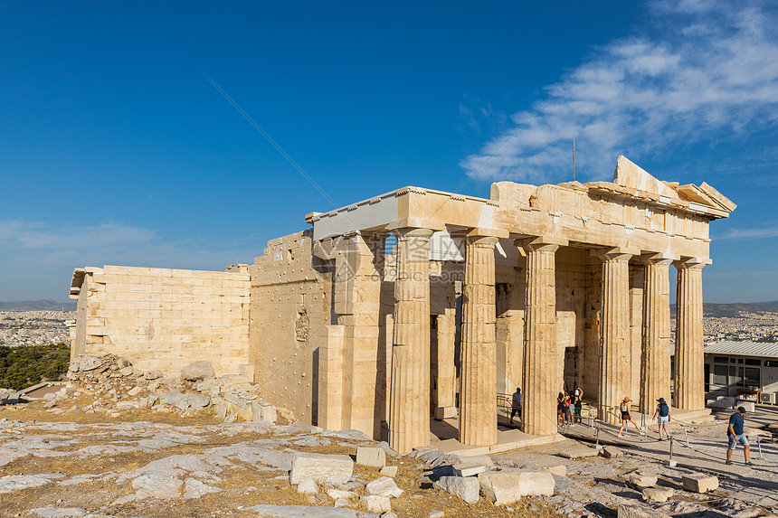 希腊雅典旅游景点卫城图片