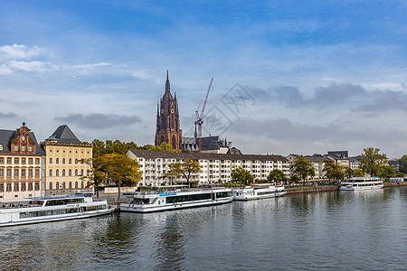 德国法兰克福城市旅游风光高清图片