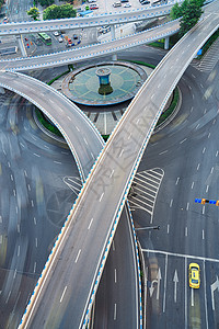 重庆菜园坝车流立体交通图片