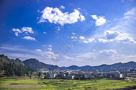 贵州都匀市杨柳街镇风景背景图片