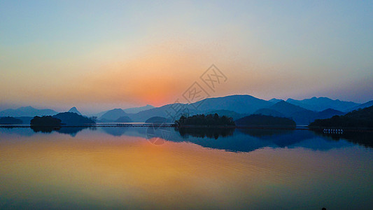 贵州省贵阳花果园夕阳图片