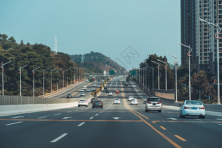 道路交通安全城市高速公路背景