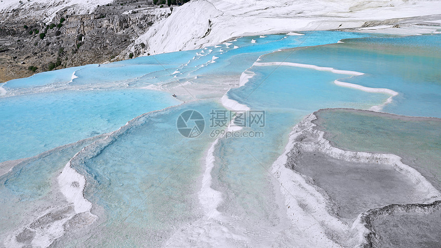 土耳其棉花堡浪漫温泉图片