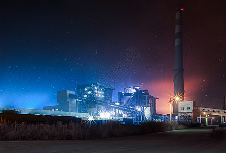 环保发电厂工业区城镇化高清图片