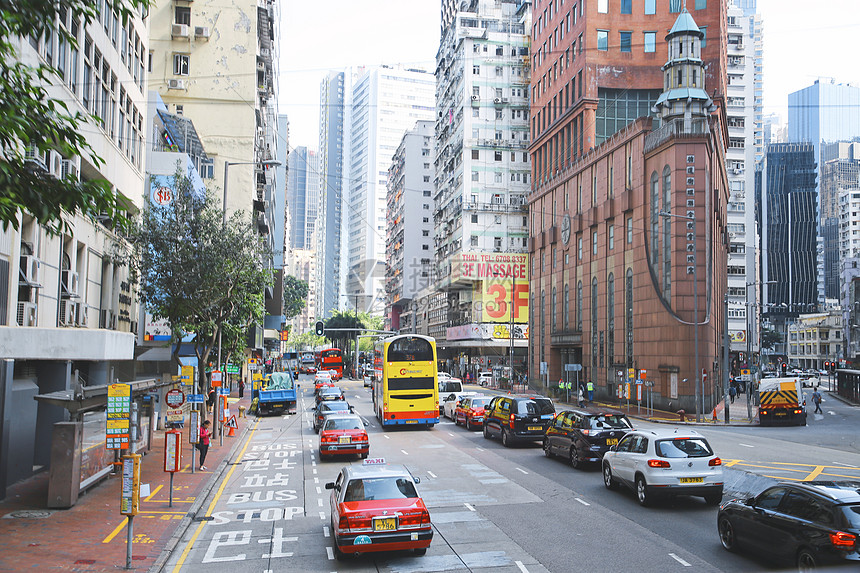 中国香港城市道路高清图片下载-正版图片501552832-摄