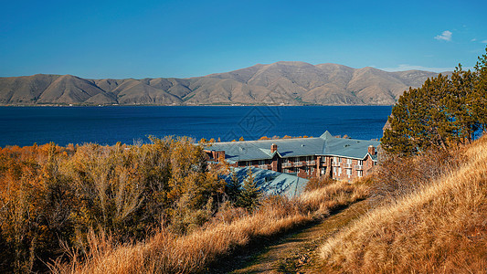 亚美尼亚塞凡湖自然风光图片