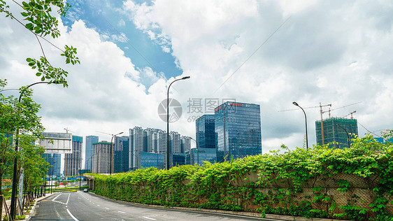 广西南宁建设中的新区城市建设图片