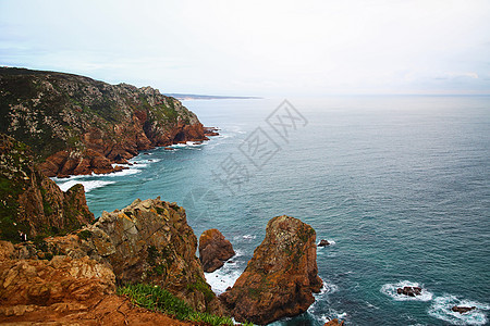 葡萄牙欧亚大陆最西端罗卡角图片