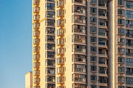 小区高层住宅局部图片