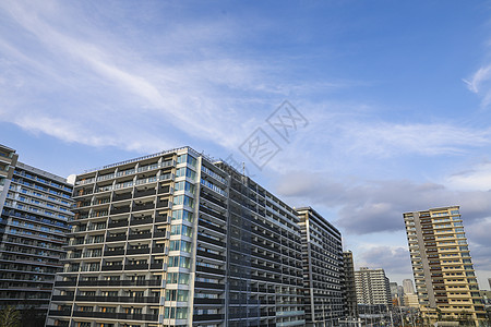 2020东京奥运会奥运村建筑背景图片