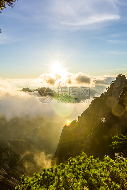 黄山自然风光图片