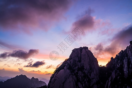 黄山自然风光图片