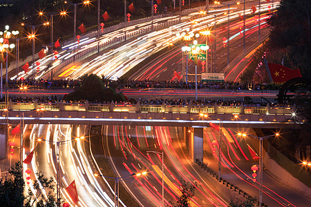 乌鲁木齐夜景新疆乌鲁木齐市红山公园俯视图背景