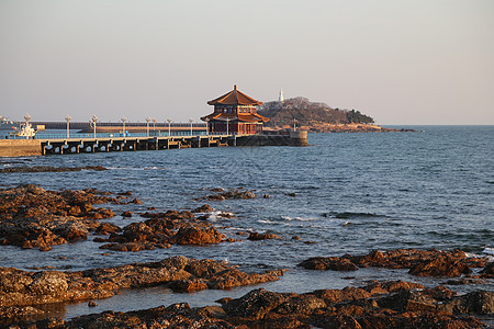 青岛栈桥图片