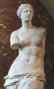 法国巴黎卢浮宫博物馆断臂维纳斯雕像图片