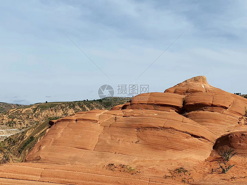 陕西波浪谷图片