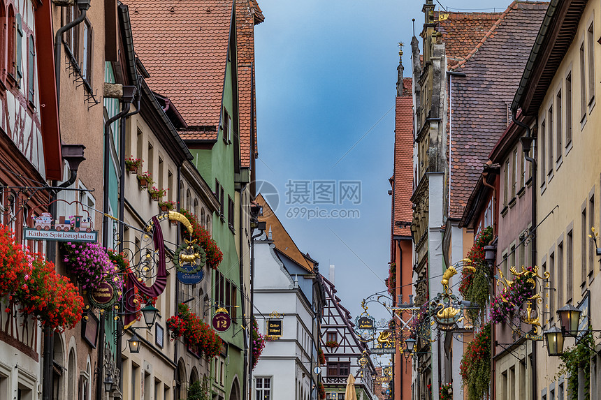 德国罗腾堡城市建筑风光图片