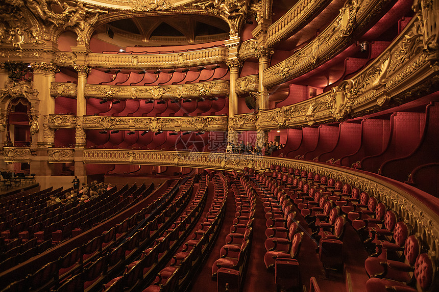 法国巴黎歌剧院演出大厅图片